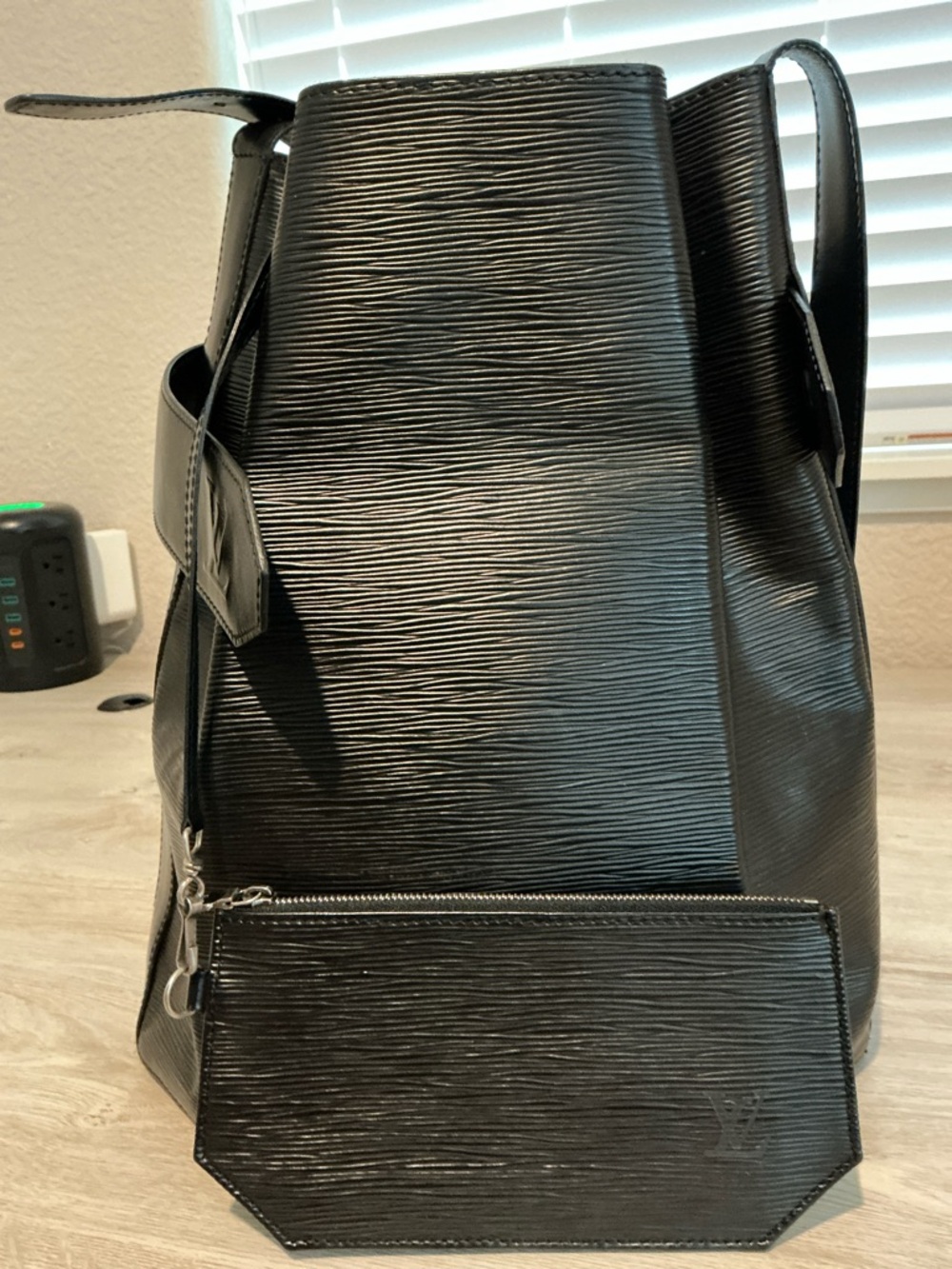 Louis Vuitton Black Epi Leather Crossbody Messenger - Picture 10 of 11